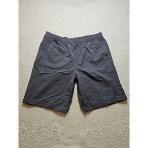 Myles Apparel Everyday Shorts Charcoal Gray Mens XL Long Mesh Lined 8" Inseam
